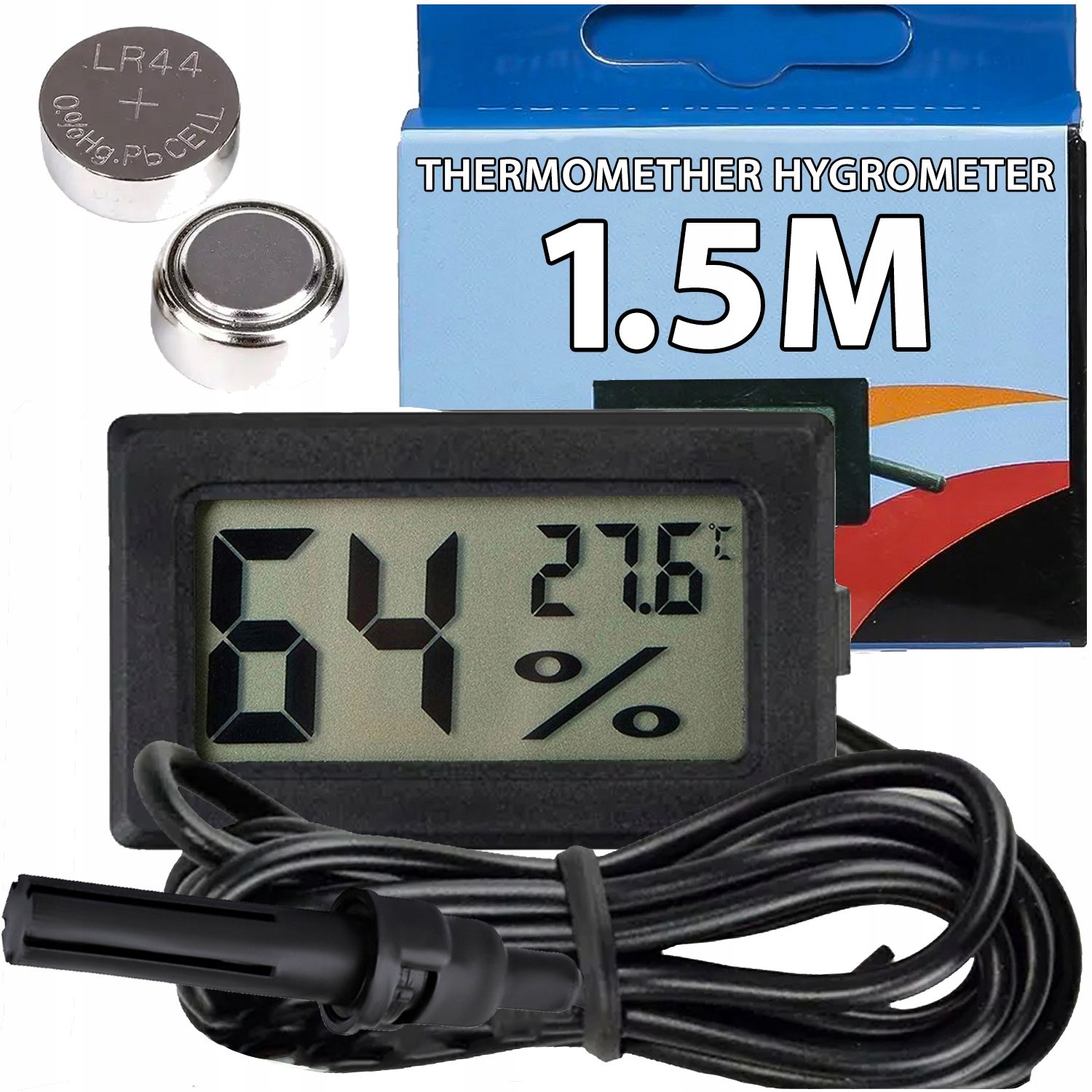  Genau elektronisches thermometer digital bildschirm sonde länge 3m