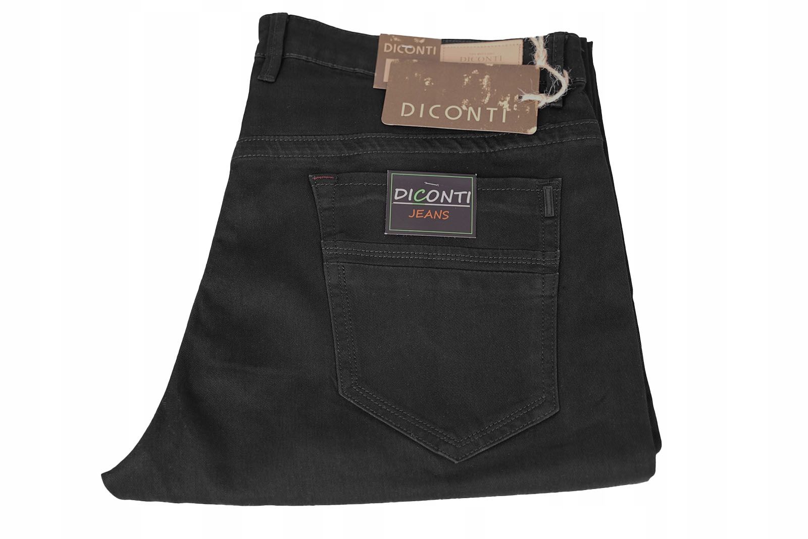  Pánské kalhoty bavlna šedá džínovina sarol jeans w48 l30 pás 124-128 cm