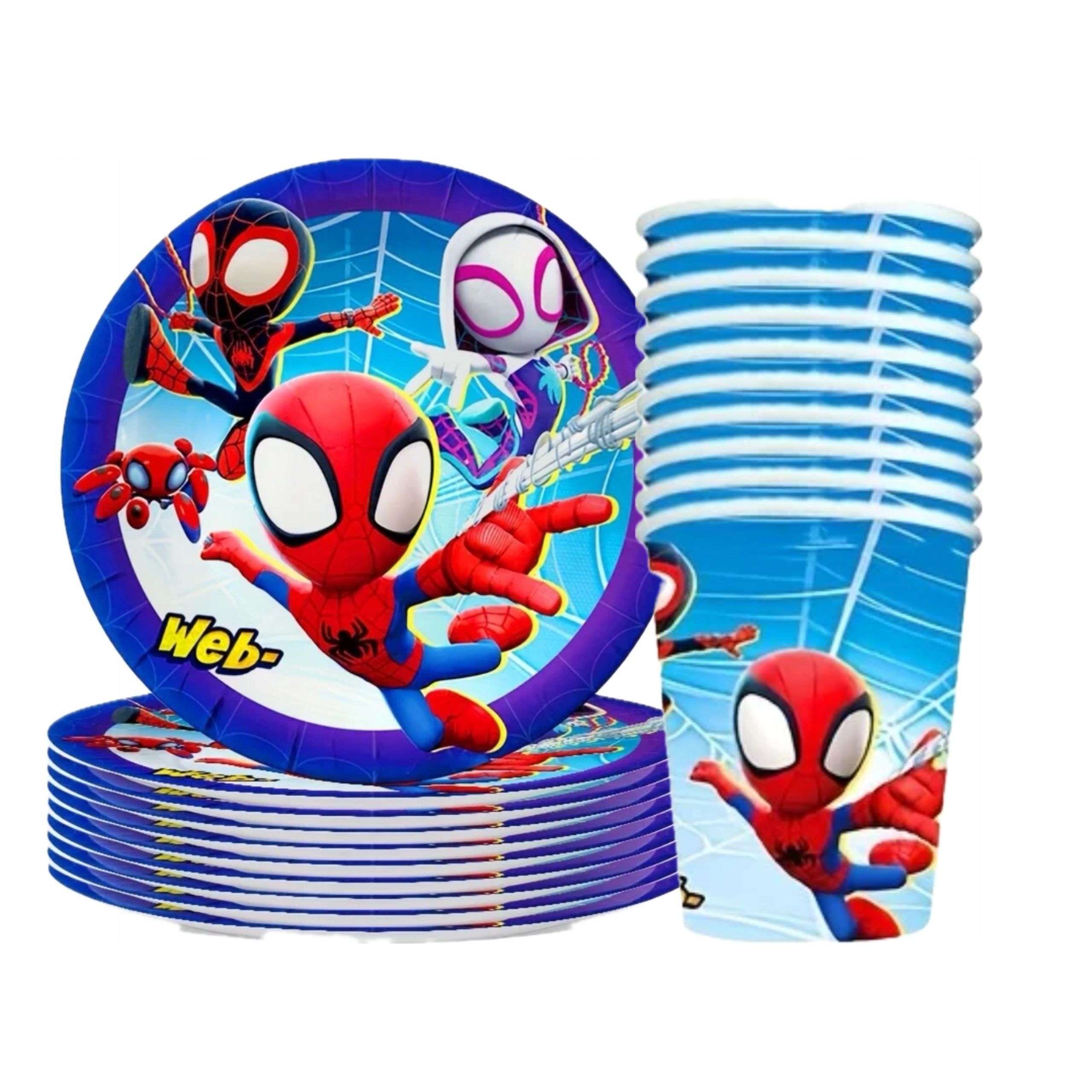  Saucers i cups roblox games paper set on your birthday 20 pcs.