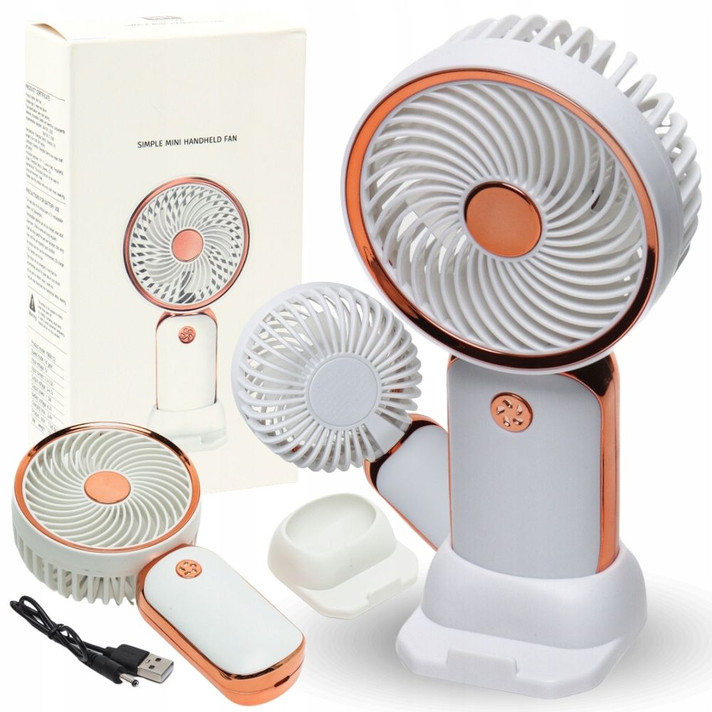  Ventilaator koos klambriga mini tuuleveski usb laetav mobiiltelefon must töölaua