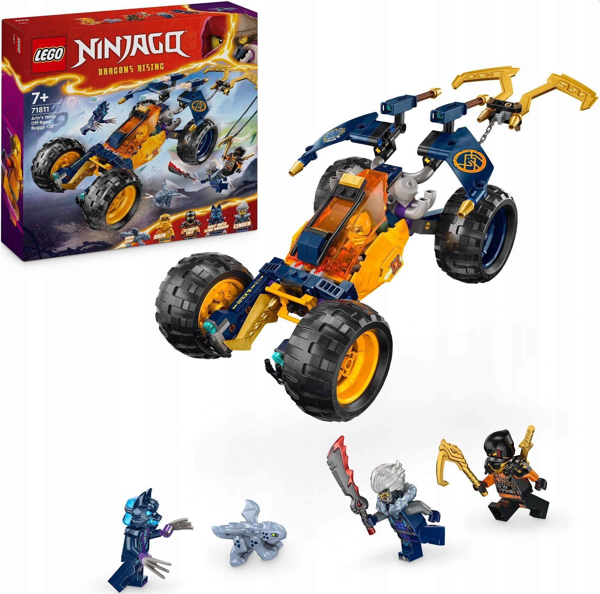  Lego ninjago - bojová súprava s mechem jaya nr 71805