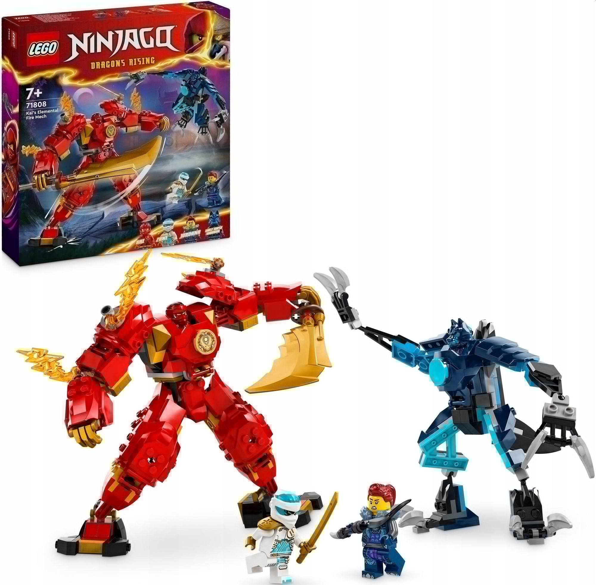  Lego ninjago - bojová súprava s mechem jaya nr 71805