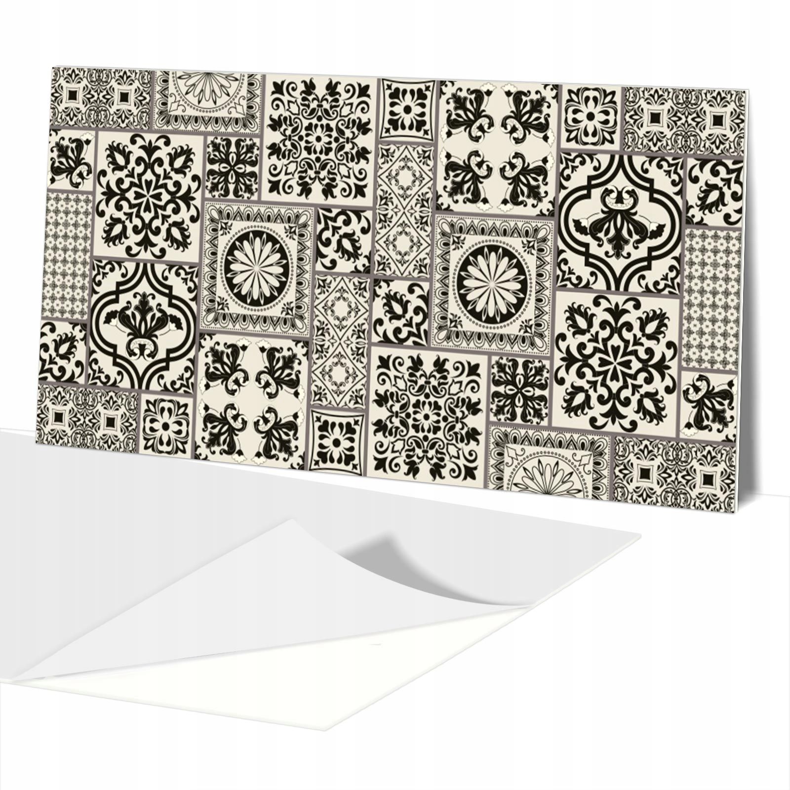  Lipīga plāksne pvc paneļi uz sienas marokānis patchwork 100x50cm
