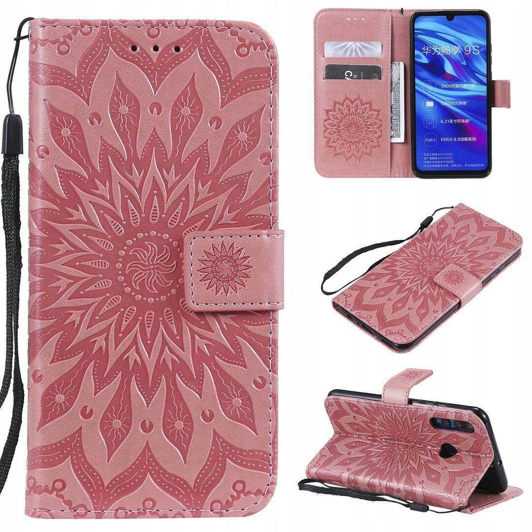  Atverčiamas dėklas "huawei" p smart + 2019 mėlynas