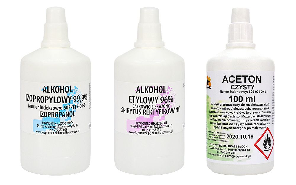  Kvaliteet farmaceutyczna - etanool 96% 10l