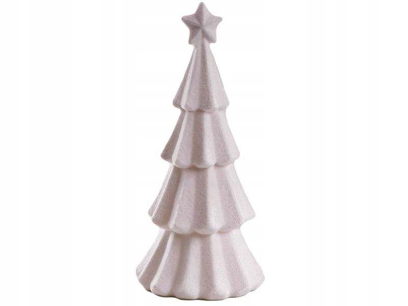  Christmas tree white 50cm with glitter decoration glamour christmas tree with fur