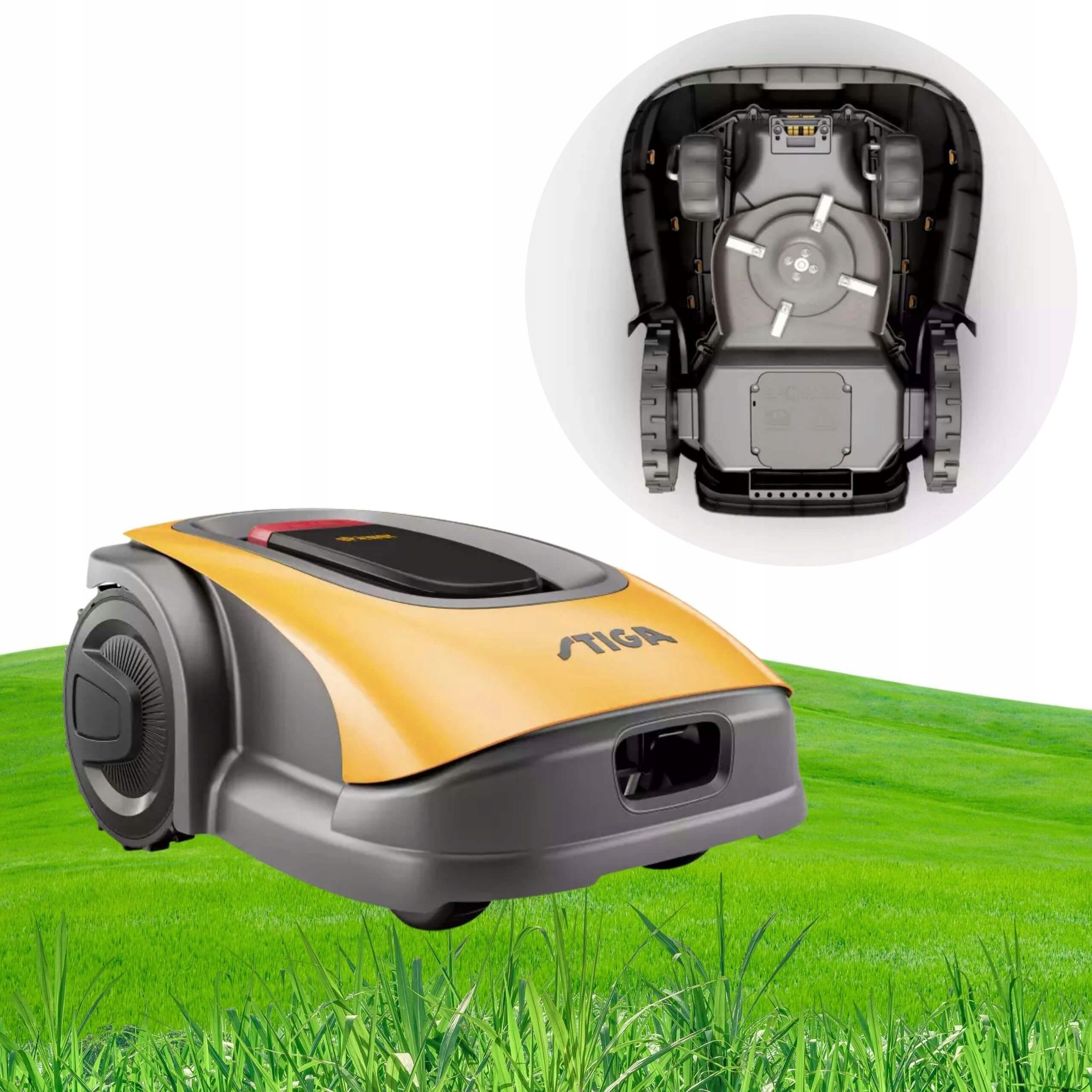  Robotas vejapjovė stiga a 750 experience plotis pjovimo 18 cm autonomiczny