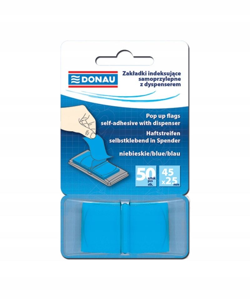 Registerkarten pp 25x45mm 1x50 blätter gelb klebrig