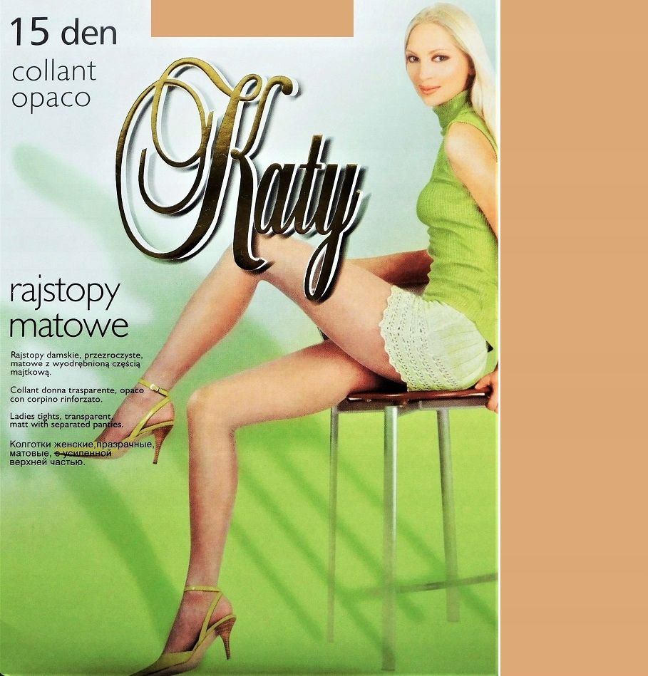  Katy opaco 15den lycra halbmatt bianco 3