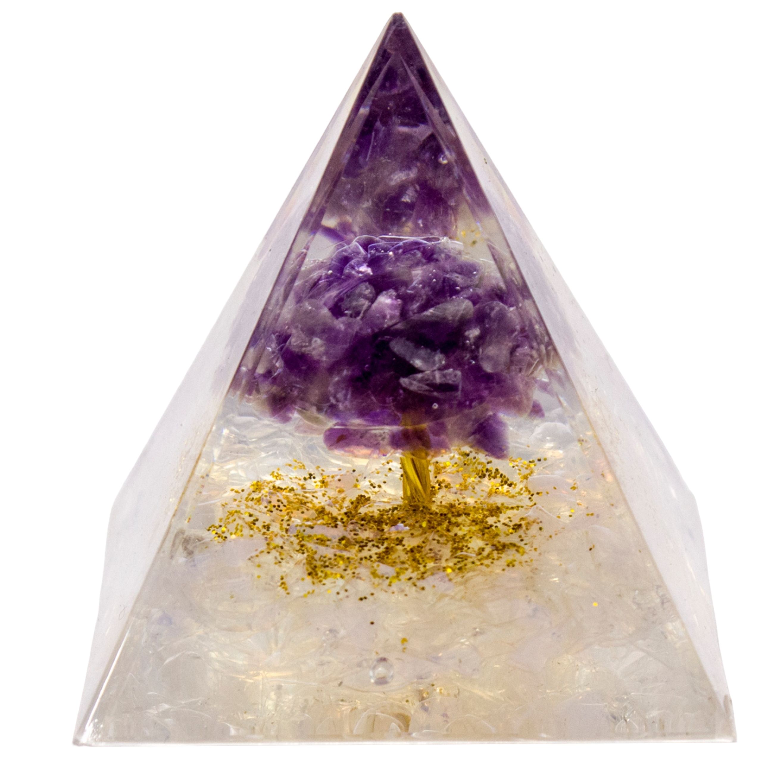  Pyramide orgonit amethyst lazuryt oliwin tigerauge feng shui chakren 5cm