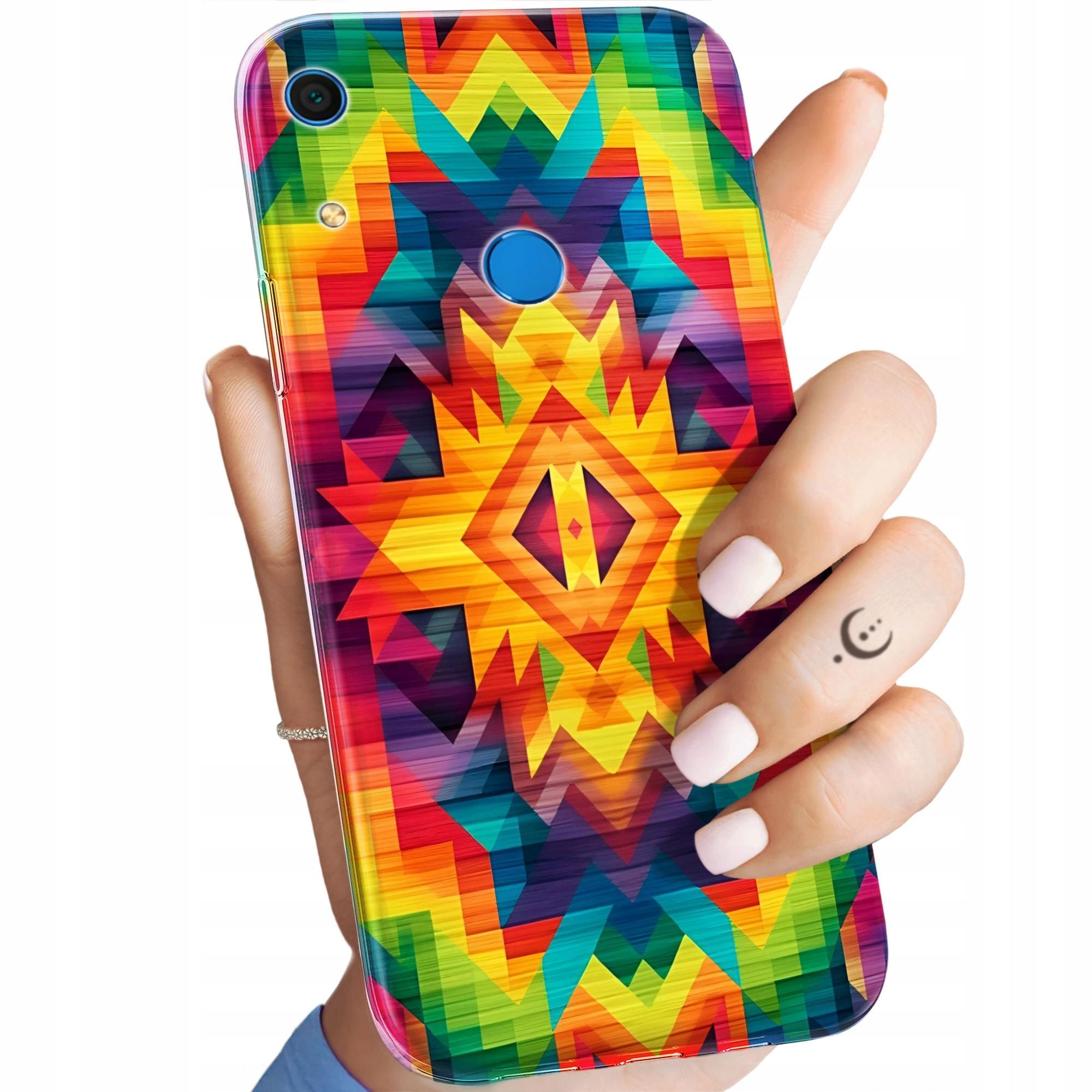  Fall huawei (englisch) y6s / y6 prim 2019 / ehre 8a muster art art déco lempicka case