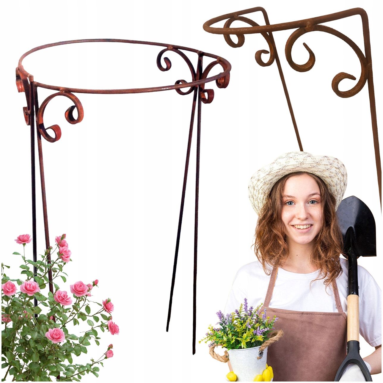 Podpora rostlin popínavé rostliny žebřík květiny hortenzie velikost podporuje 150 cm
