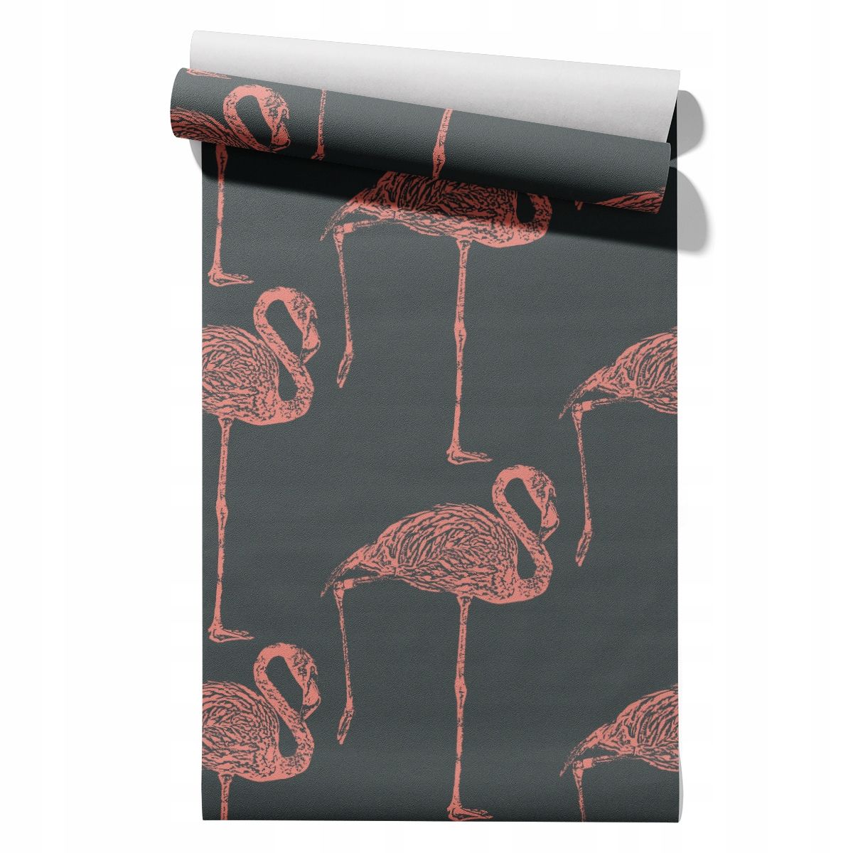  Wallpaper non-woven fabric pastel cherries wallpaper in a roll 50cm x 6,1mb