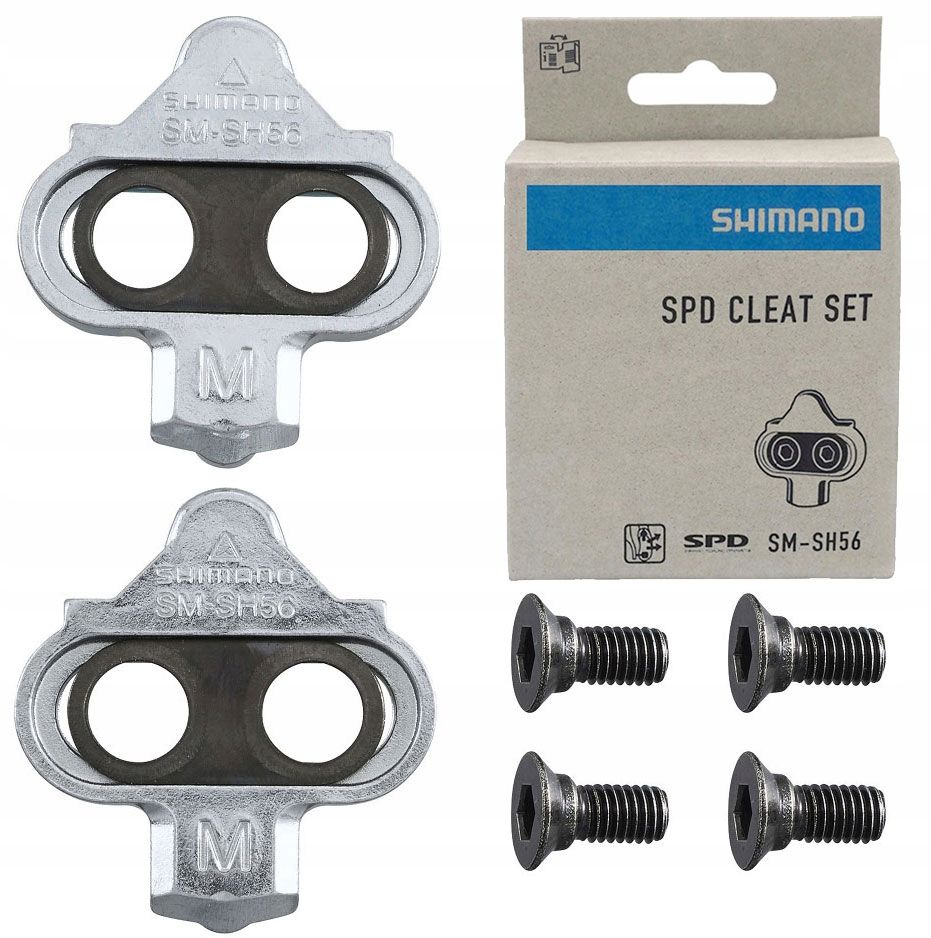  Pedalų plokštelės mtb shimano sm-sh56 daugiakryptis garas