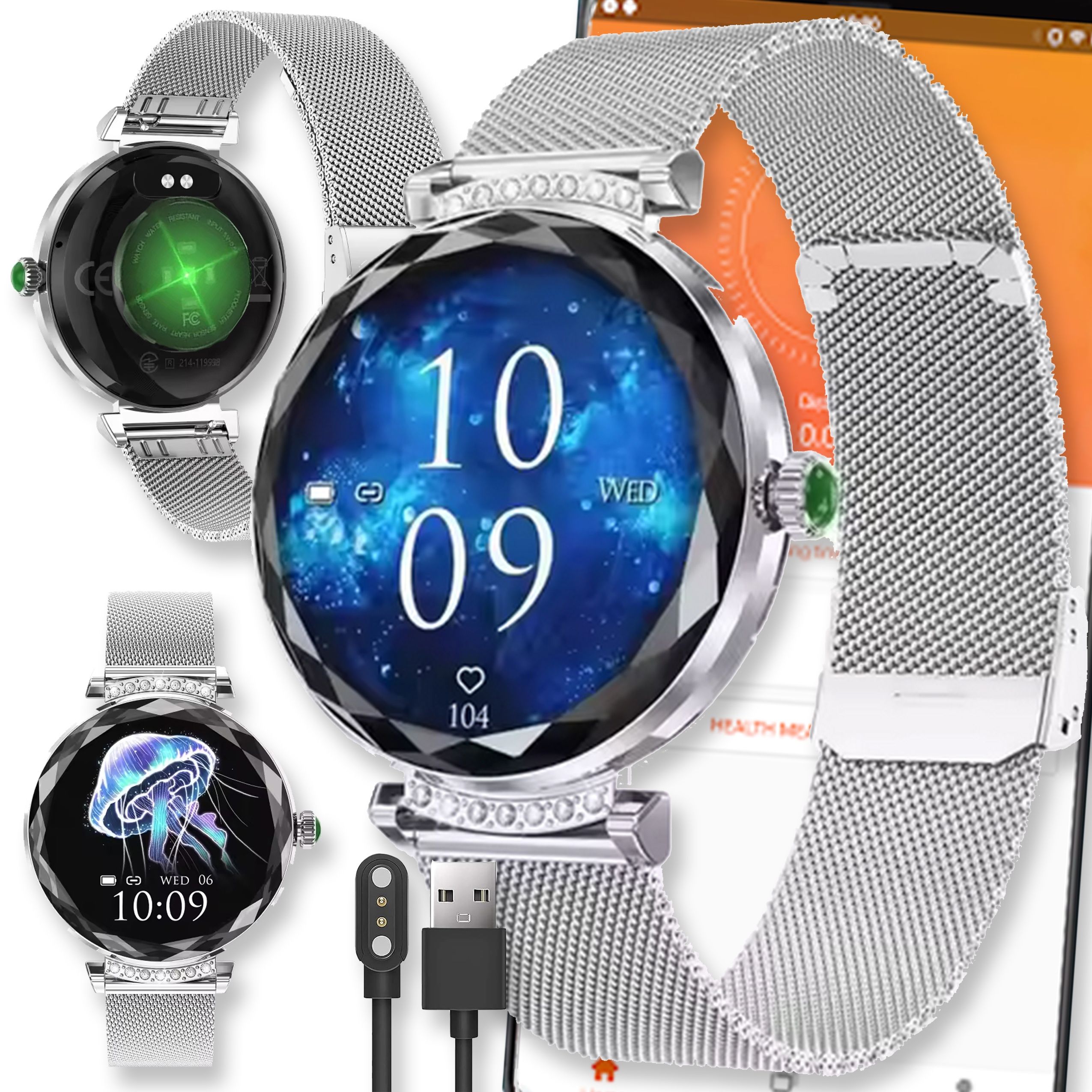  Chytré hodinky náramek na chytré hodinky atletický pro sport puls rozhraní bluetooth jízdní kolo