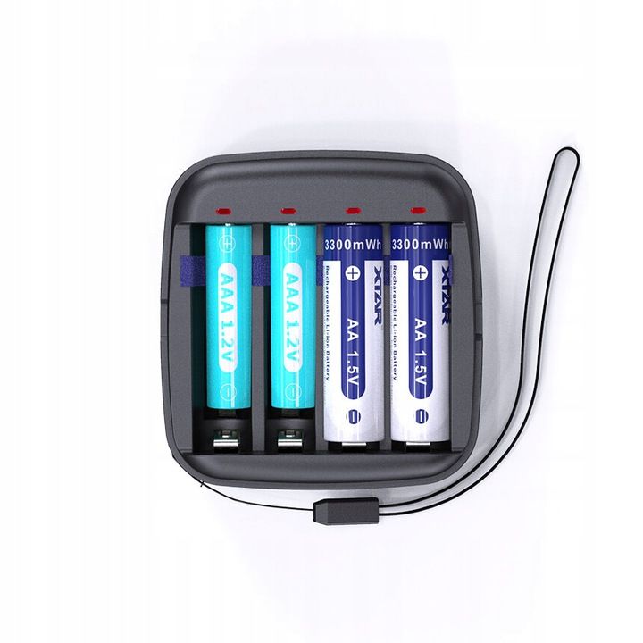  Ladegerät xtar batterie vc4 li-ion ni-mh 4 kanäle usb 18650 26650