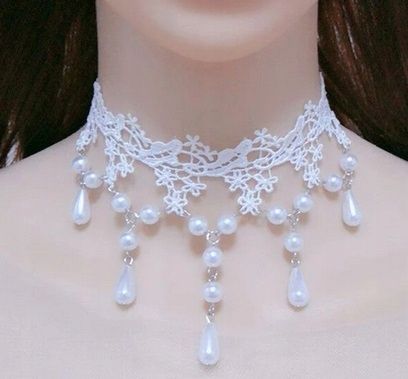  Halsband halskette für den hals lariat boho lang perlen perlen groß klein weinlese