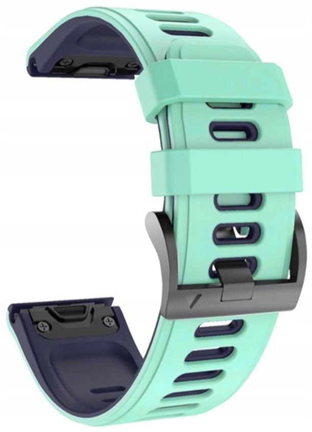  Baltos-juodos spalvos dirželis į "garmin" epiksas 2 (tech-band)