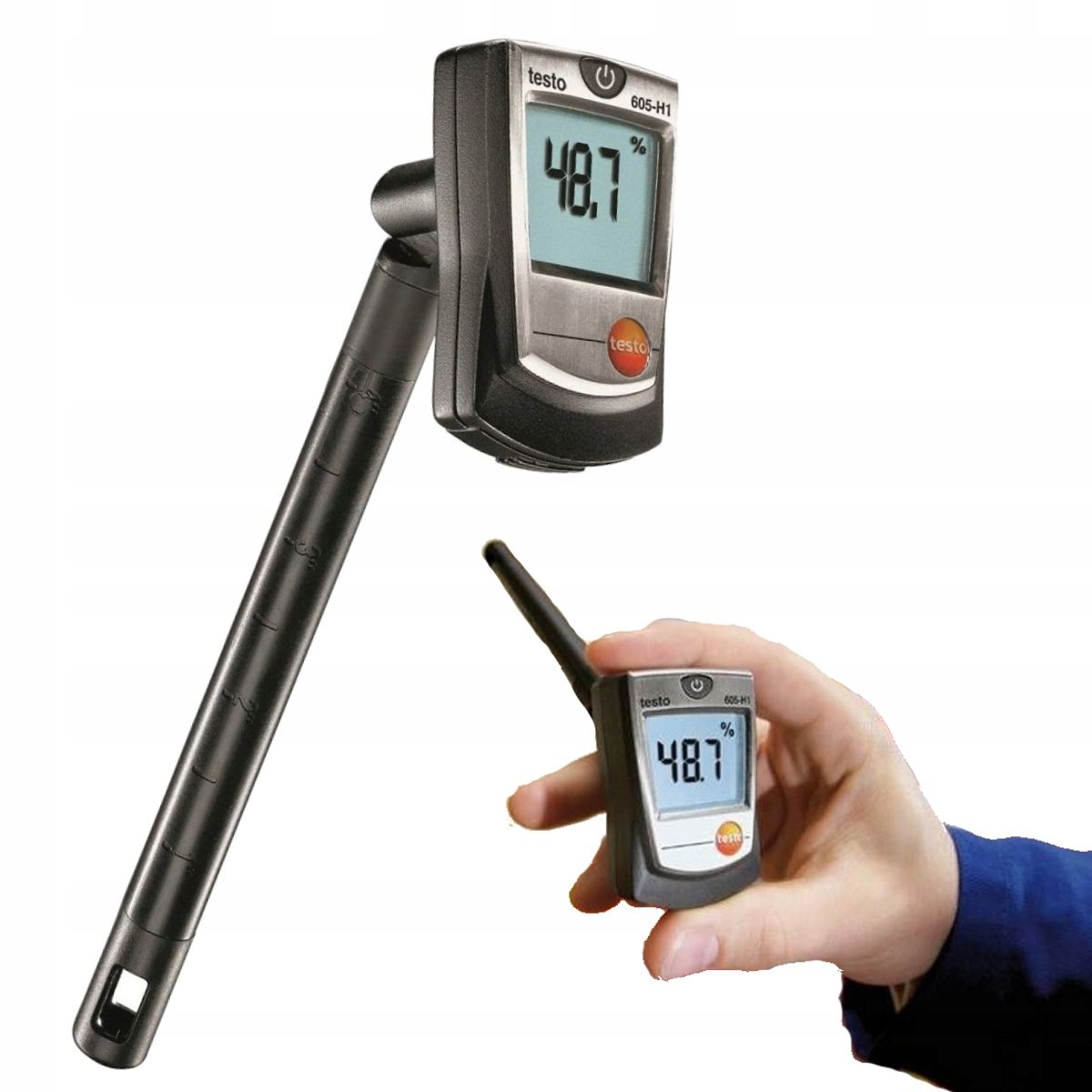 Termometras komplektas temperatūros matavimui testo 915i "bluetooth" smartsonda
