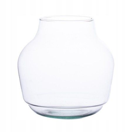  Stikla vāze jar h:25cm d:19cm w-332