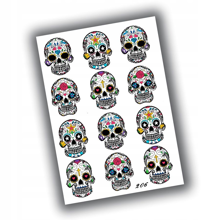  Aufkleber halloween für kinder 7,5x10,5 n203