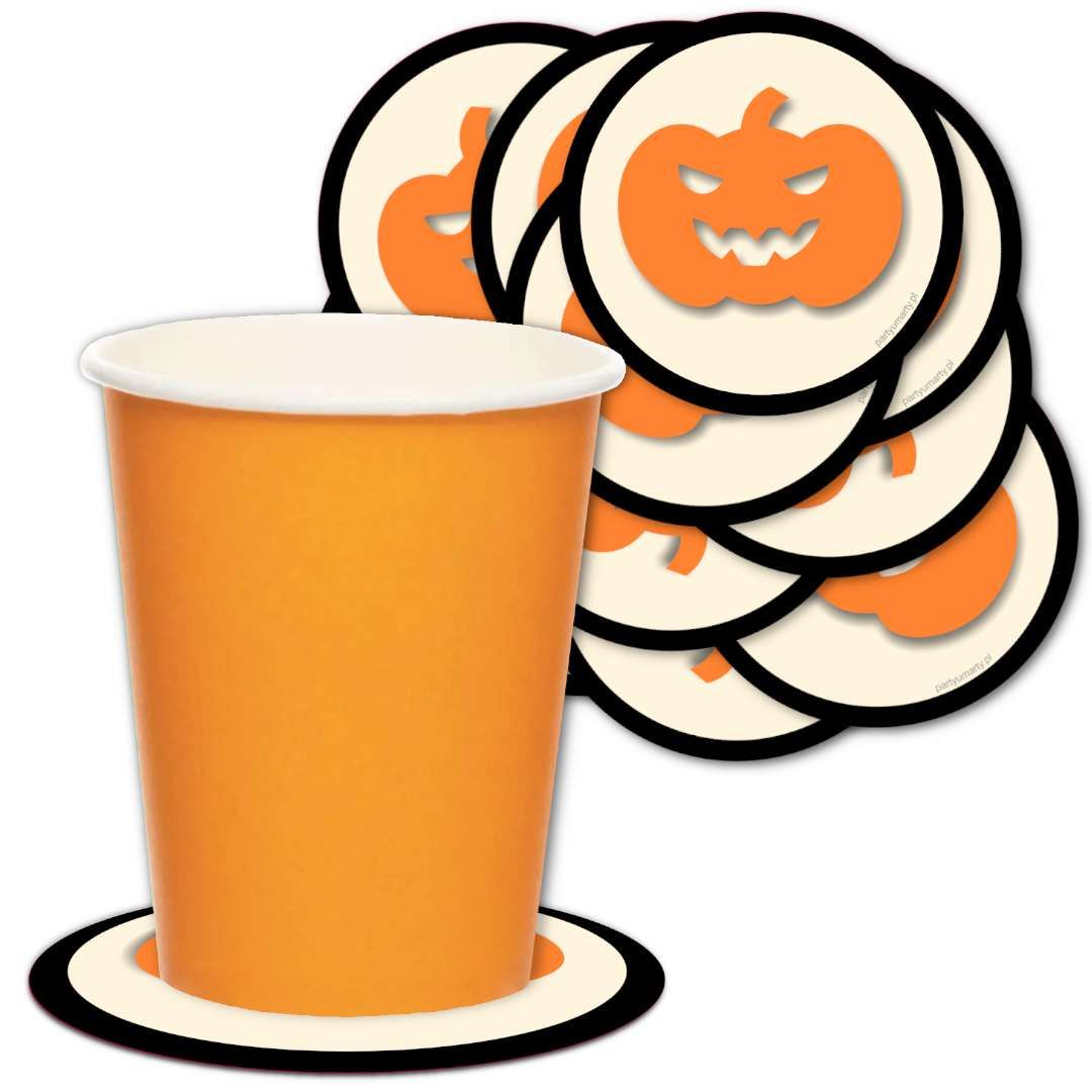  Decks nach getränken tassen hexe kürbis schläger happy halloween 12