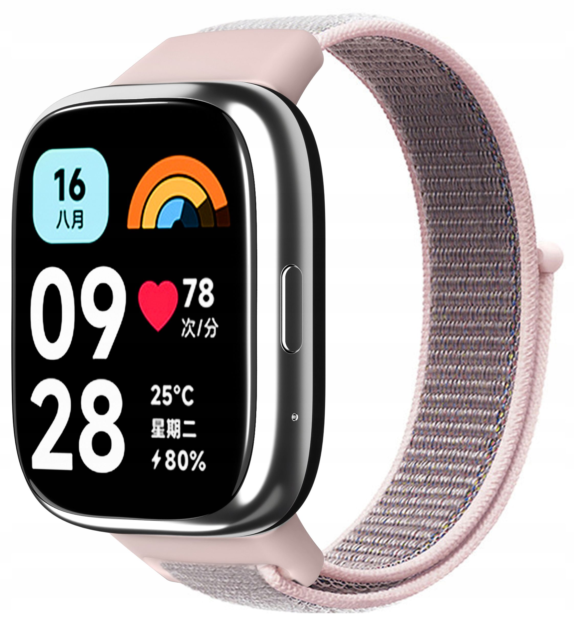  Strap bracelet nylon rabbitmob - xiaomi redmi watch 3 active | black