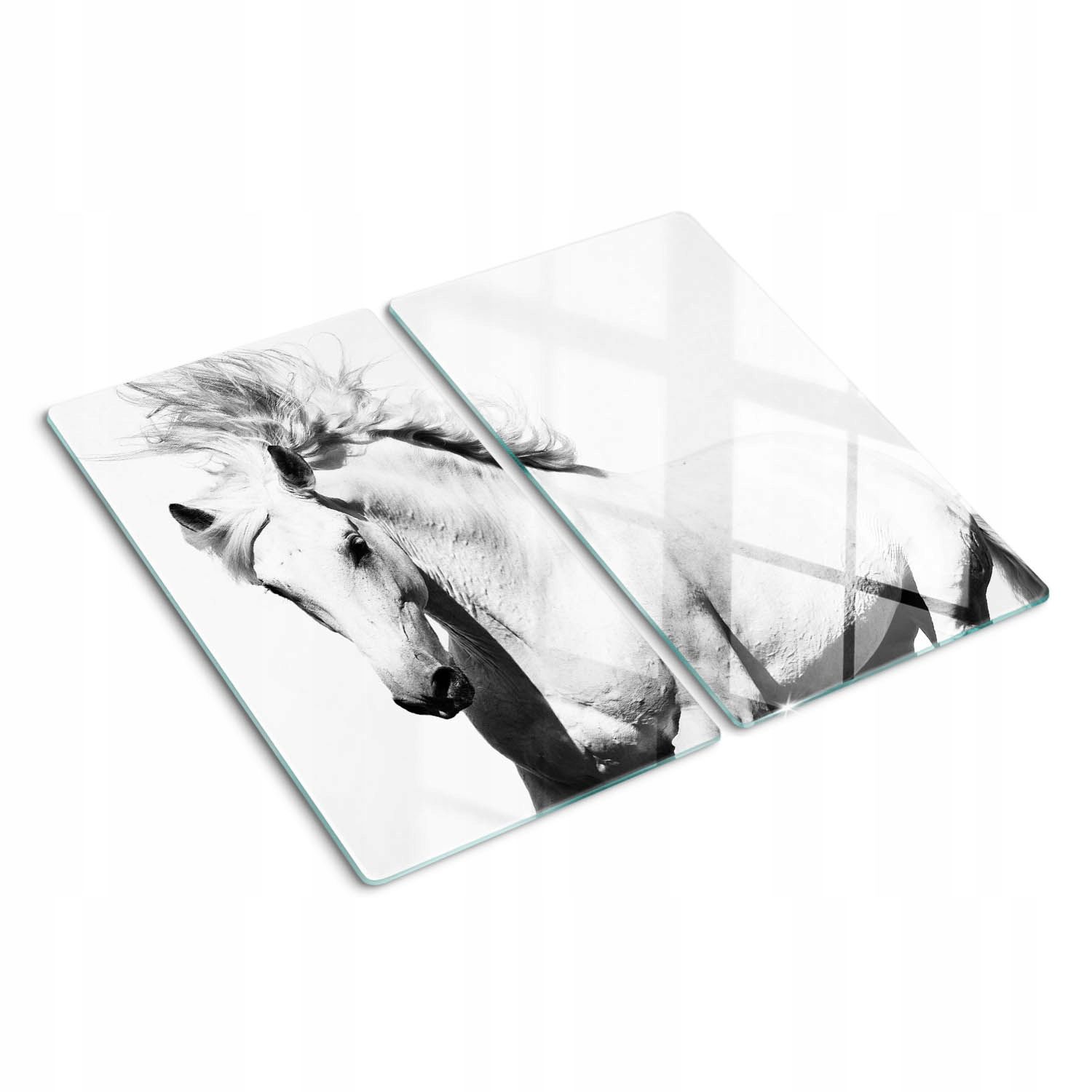  Cutting table glass painting prickly pear 2x30x52 cm
