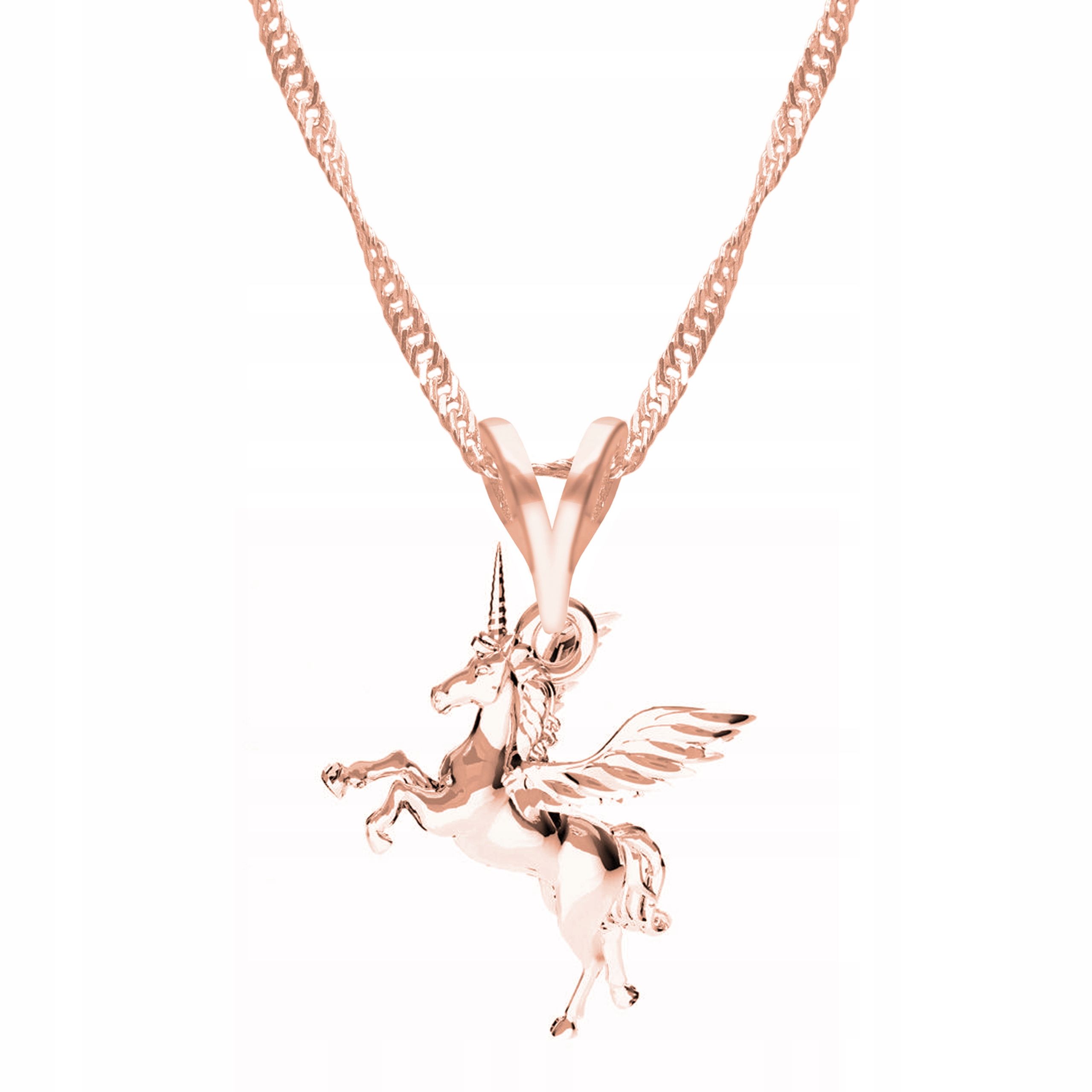  Goldkette halskette 925 mond hörner