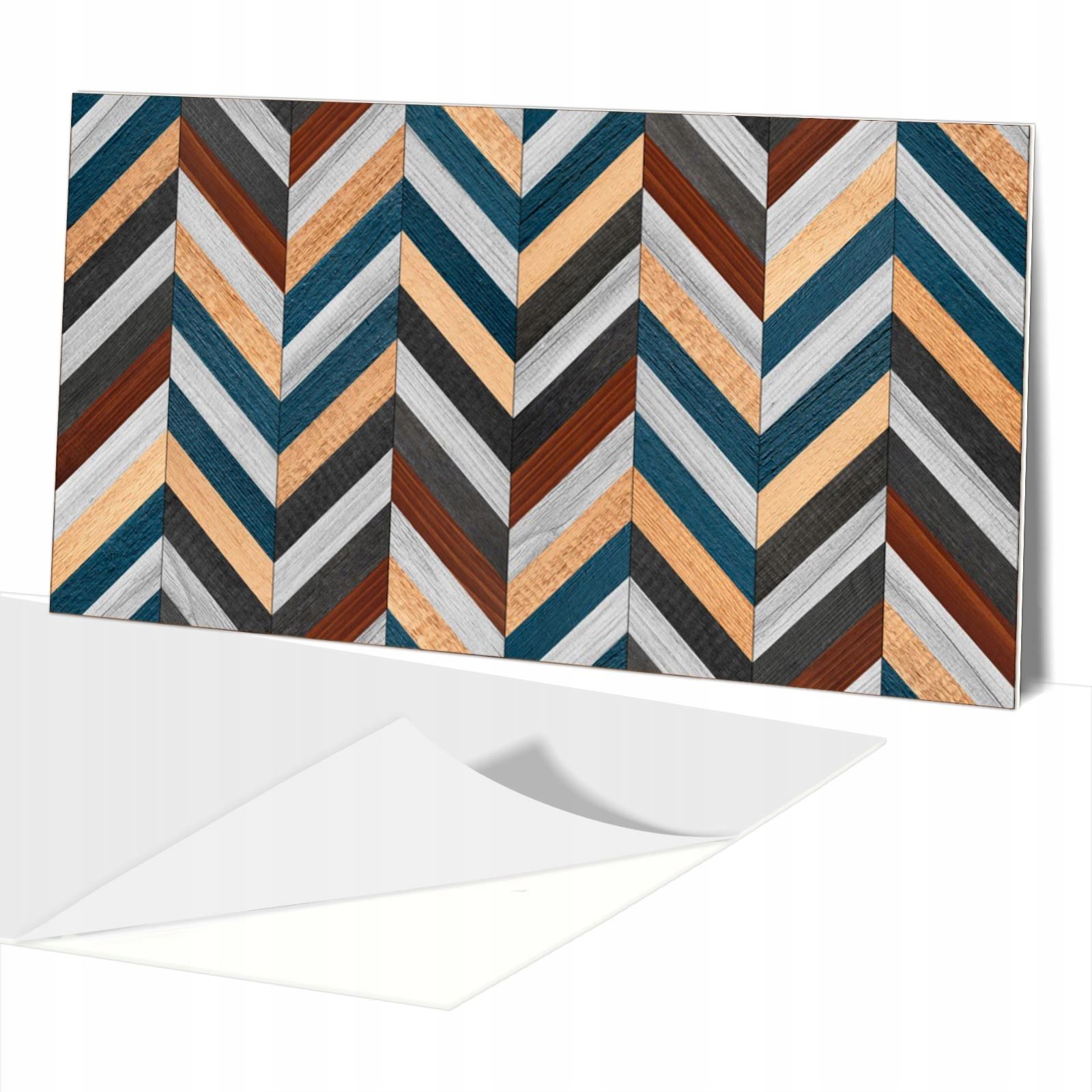  Lipīga plāksne pvc paneļi uz sienas marokānis patchwork 100x50cm