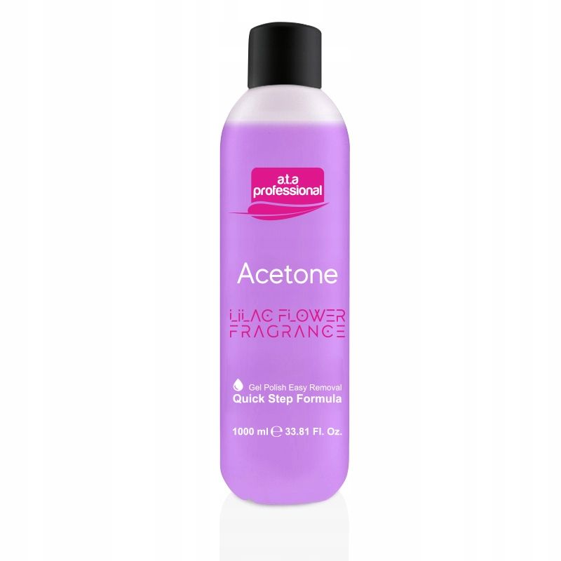  A.t.a kozmetický acetón lilac flower remover 150ml