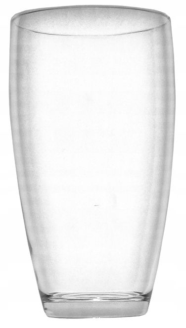  Stikla vāze augsts h70 cm skos stāvs oriģināls caurspīdīgs stilīgs