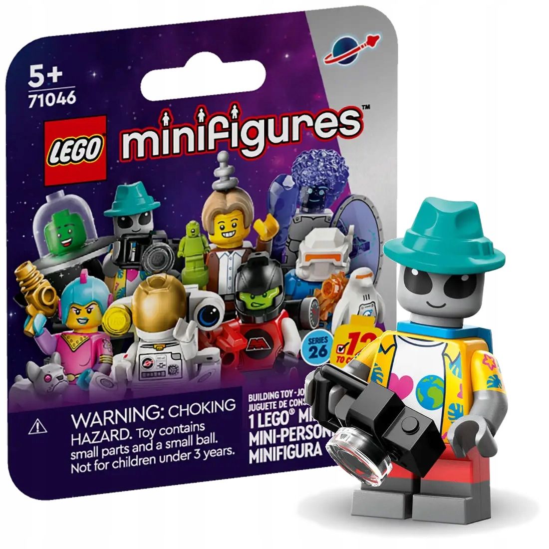  Lego minifigures 71045 2024 seeria 25 minifiguur väike milosnik rongid