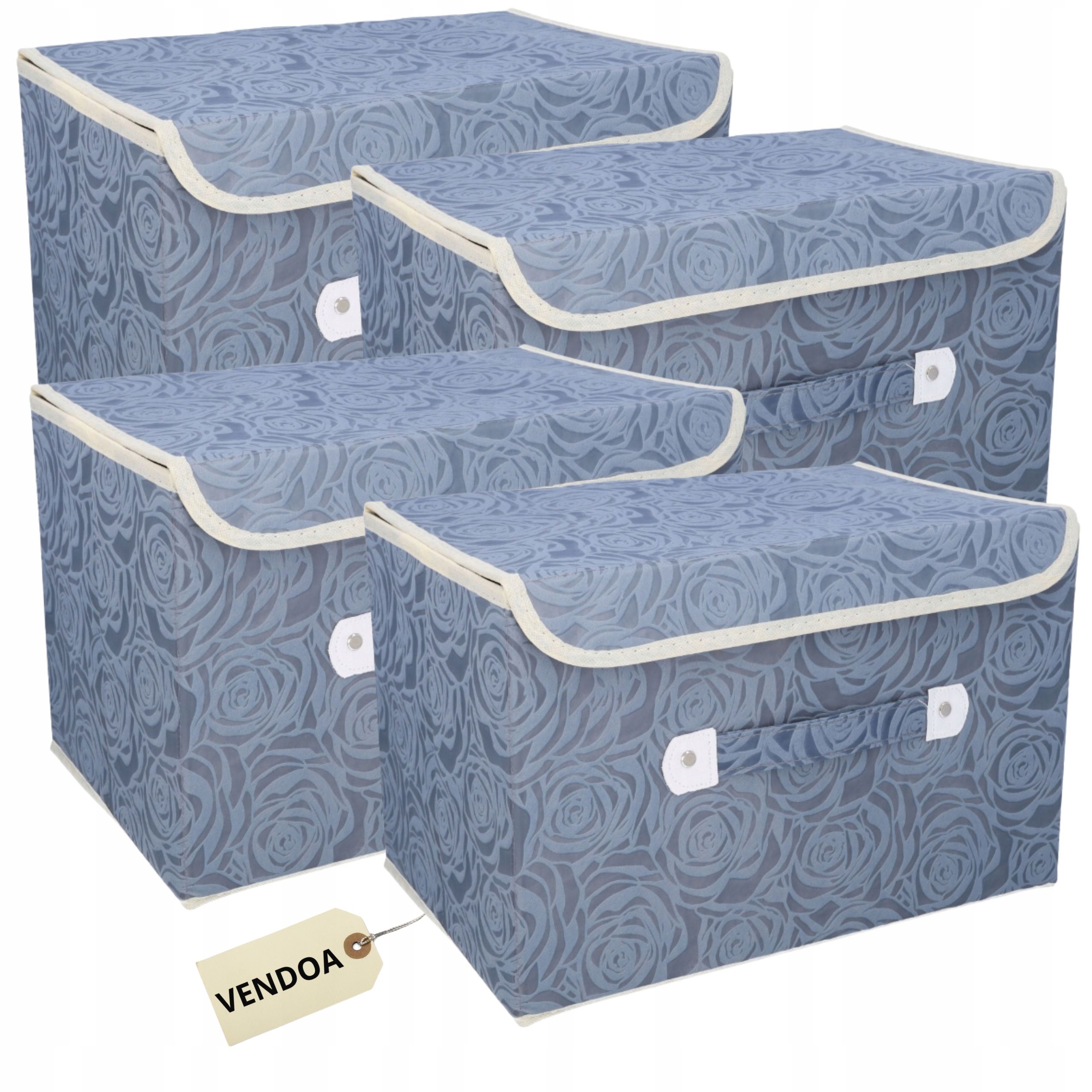  Organizér do skříně 38x25x25 látková krabička krabice skladování