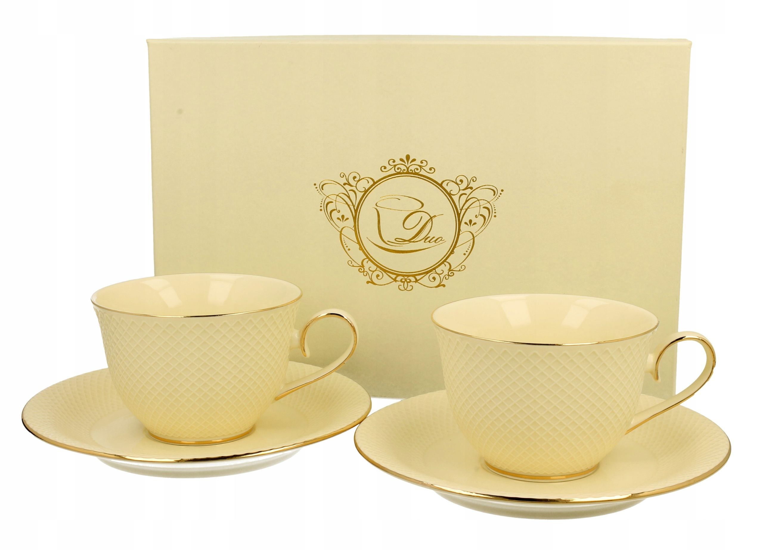  2 cups espresso with saucers safa