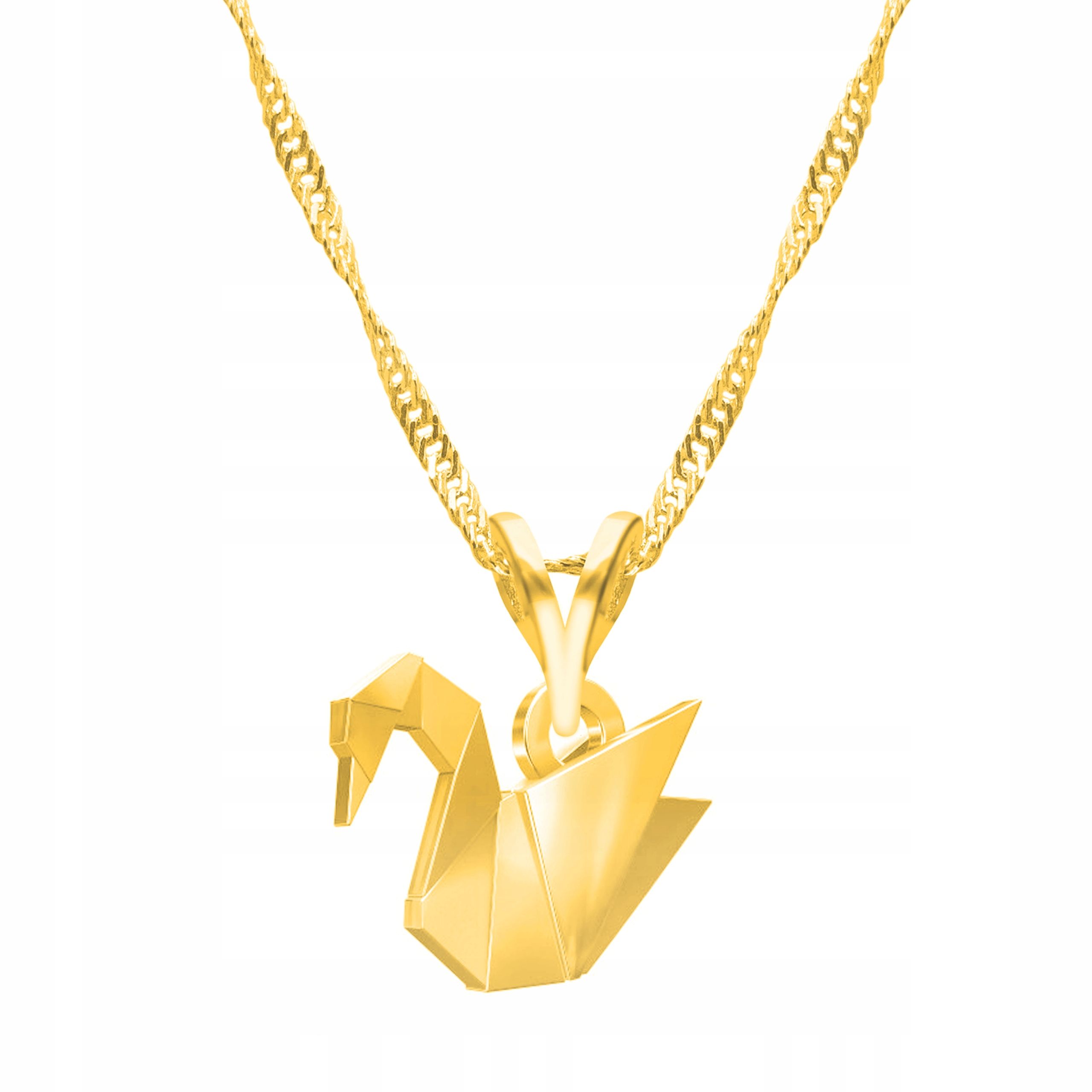  Goldkette halskette 925 mond hörner