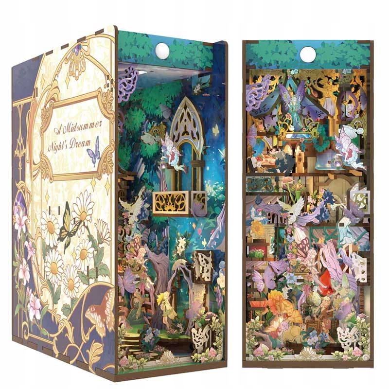  Miniatūra māja book nook vasara fejas dāvana diy