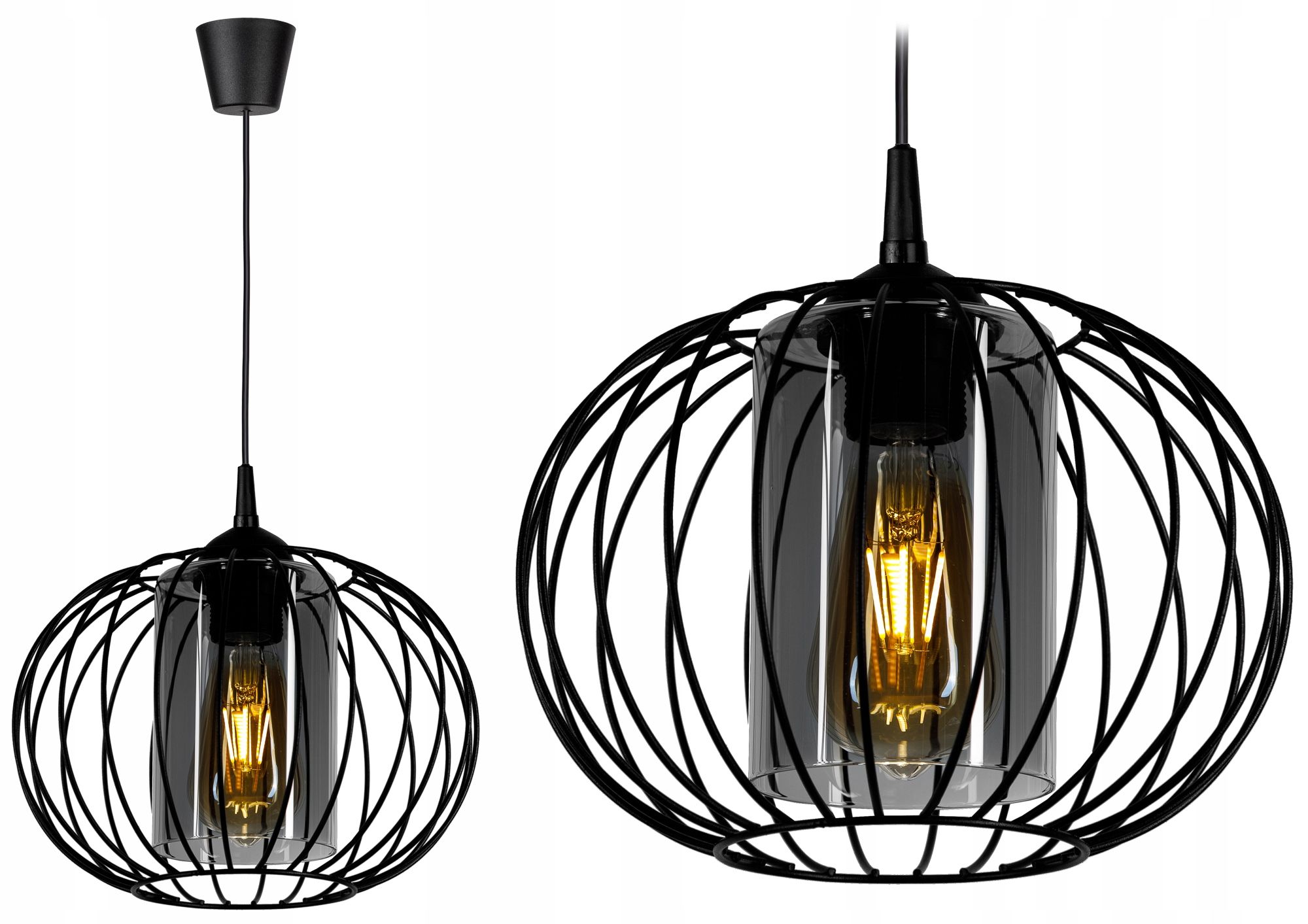  Stropní svítidlo závěsný diament loft styl edison led