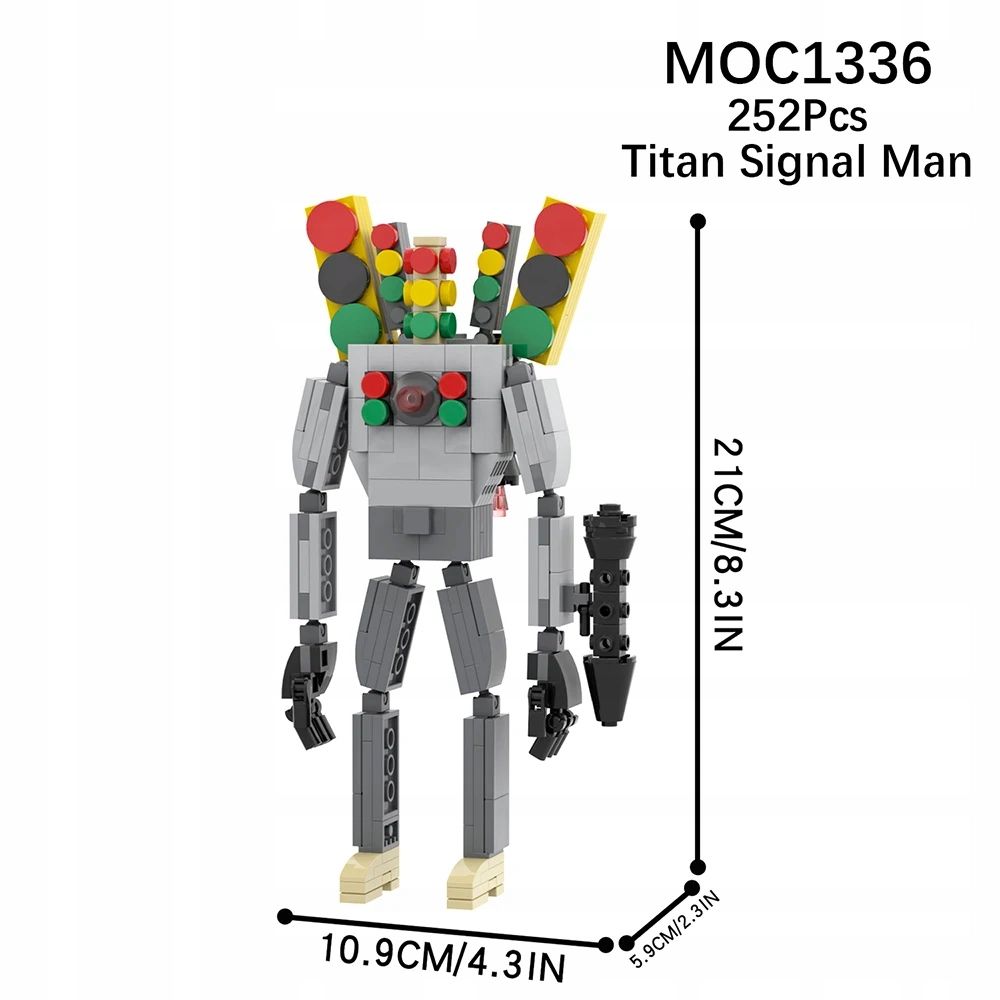  Mooxi skibidi toilet set macht bricks game großartig titan corps vs monitor man a