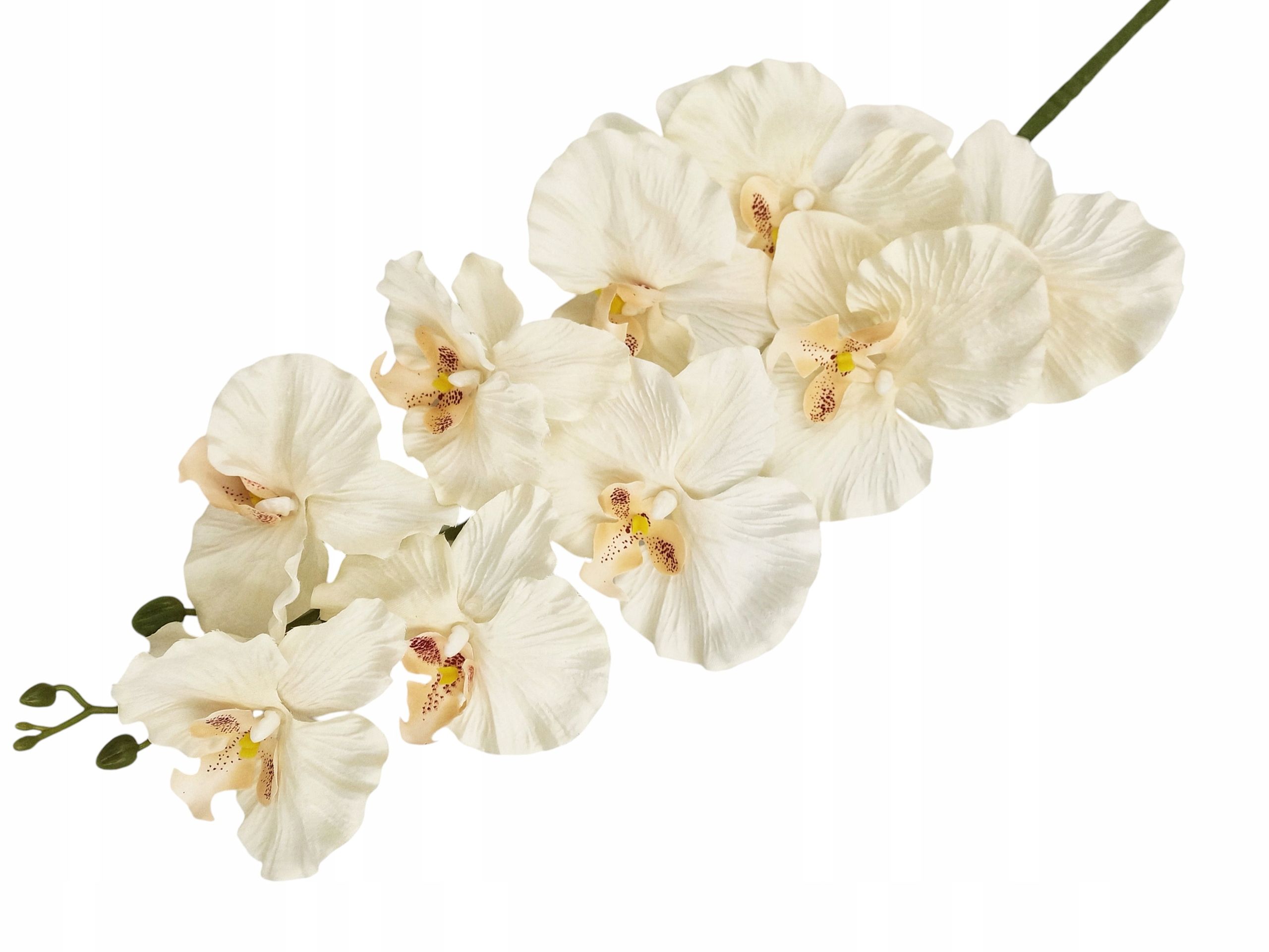  Orchid twig 20 flowers 76 cm rubber