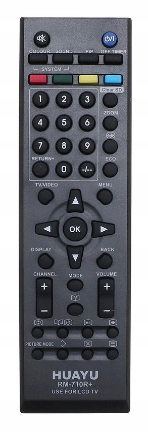  Remote control - tv television universal vestel funai sharp orion toshiba 1912