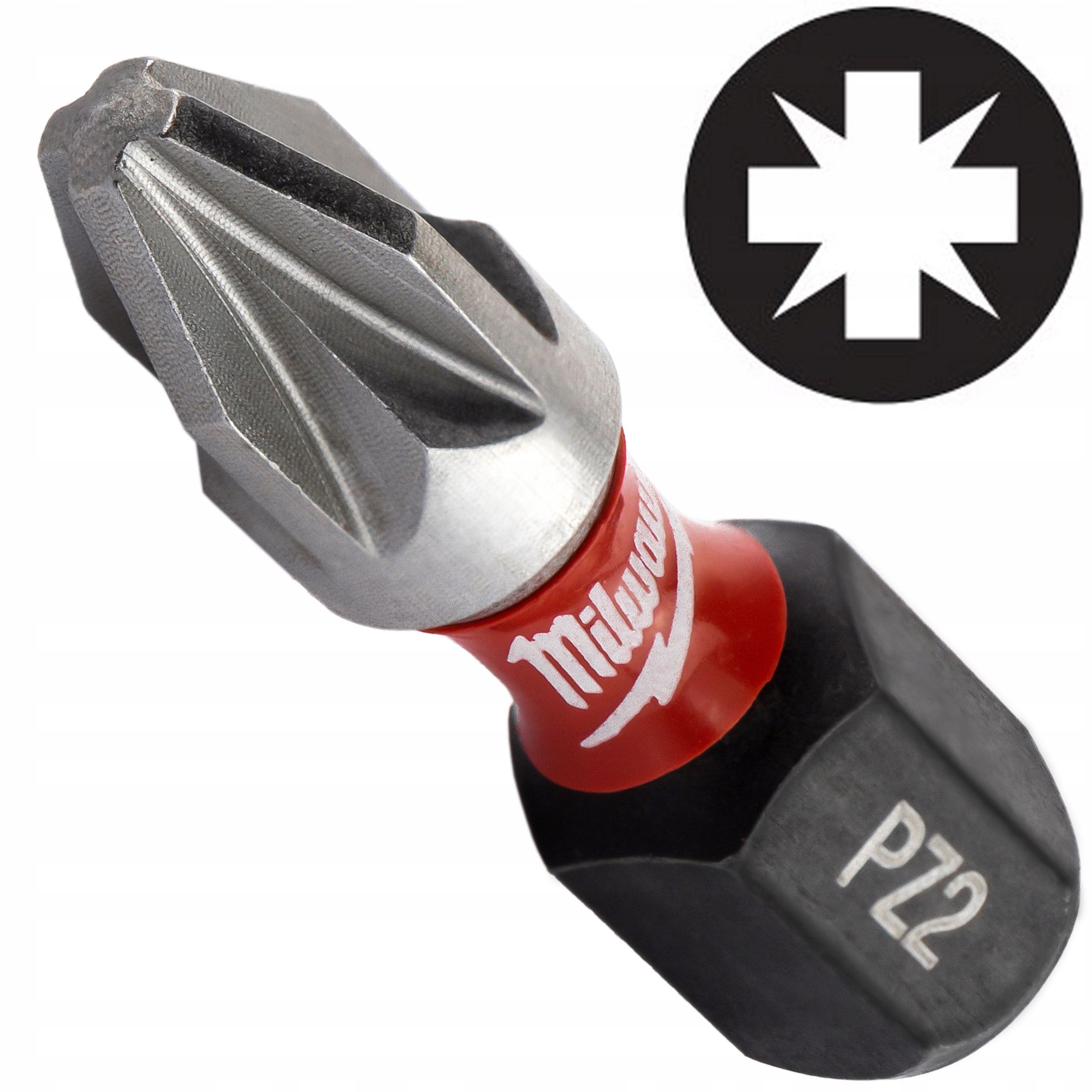  Hlava rázová vlna milwaukee philips ph2, 150 mm 1 počítač. shockwave robiť skrutkovače