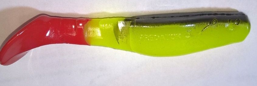  Manns predator 3,5cm pērles fluo gaismas tārps. gr