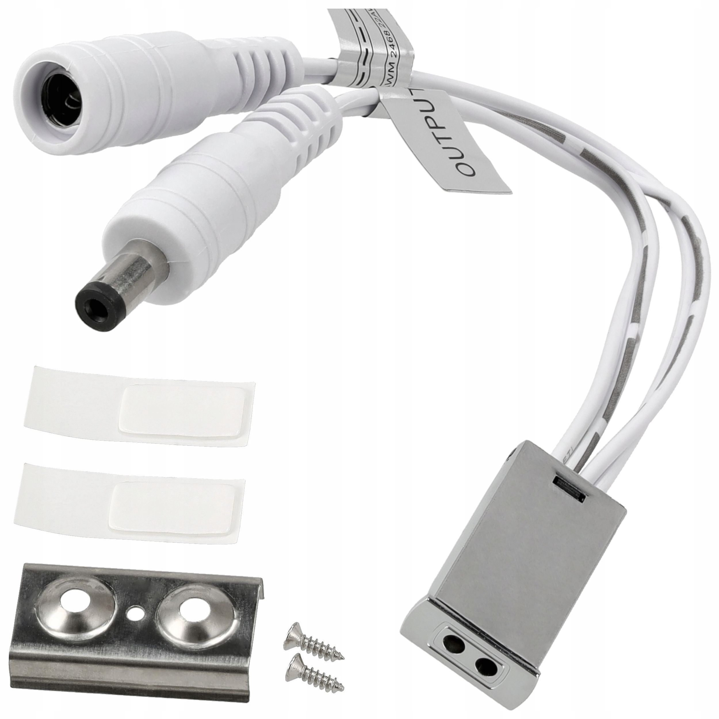  Valdiklio valdymo pultelis juostų led rgb 12a ovalas juodas 61023