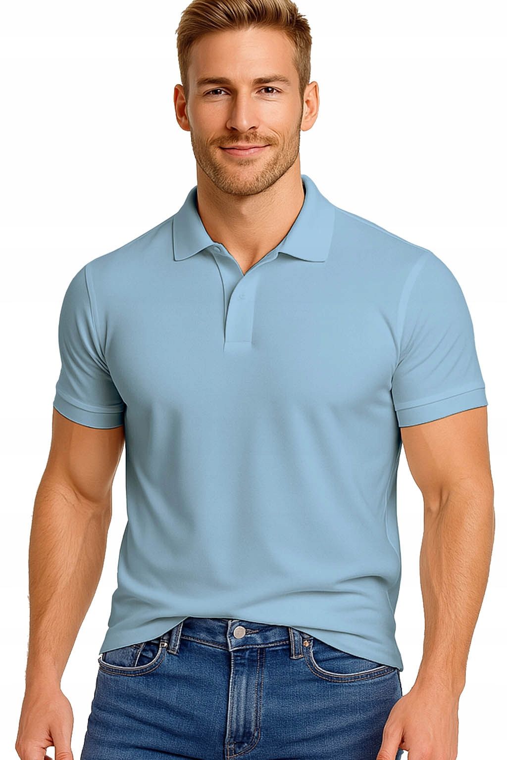  Men&#39;s polo shirts t-shirt elegant reinforcement cotton with collar m