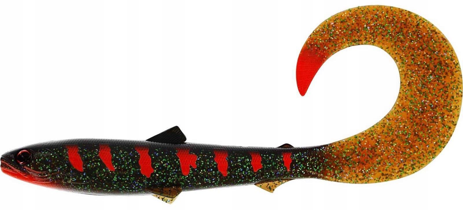  Westin bullteez curltail 27cm 103g redlight ilgis (cm): 27, svarstyklės (g): 103