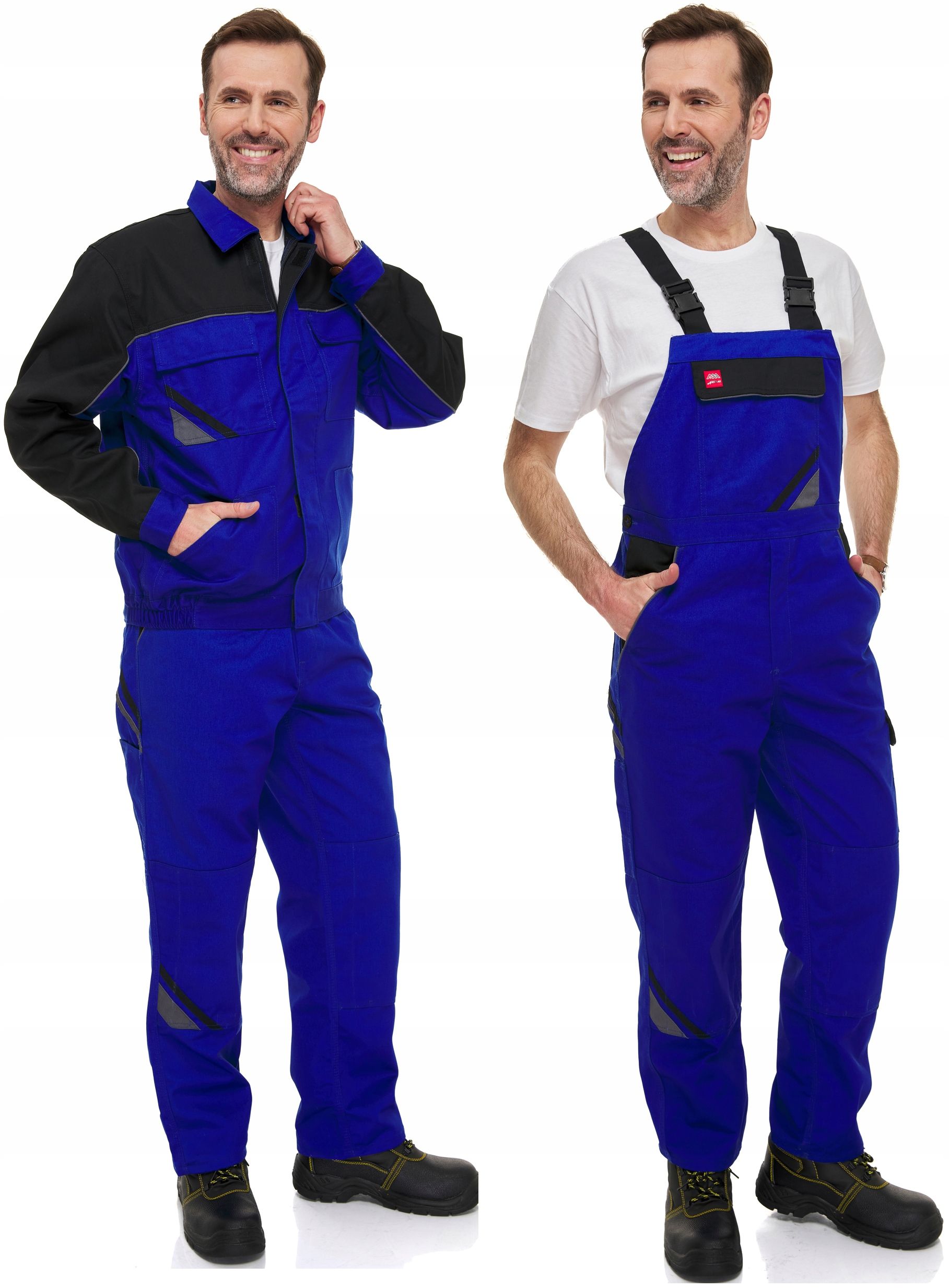  Komplekt tööriided kaitsev igapäevane classic sviiter + traksidega püksid 64