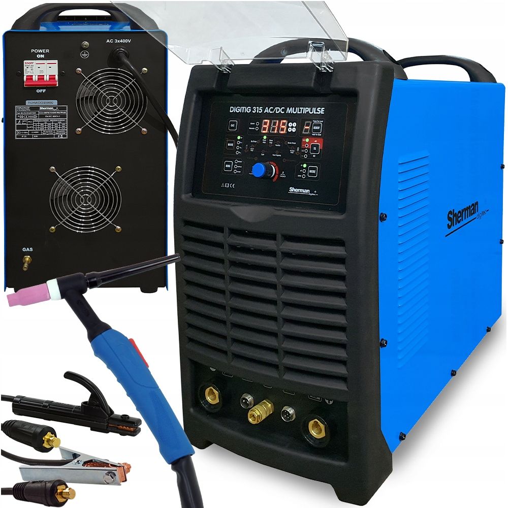  Inverterinis suvirinimo aparatas sherman 5-315 a 400 9,2 kva