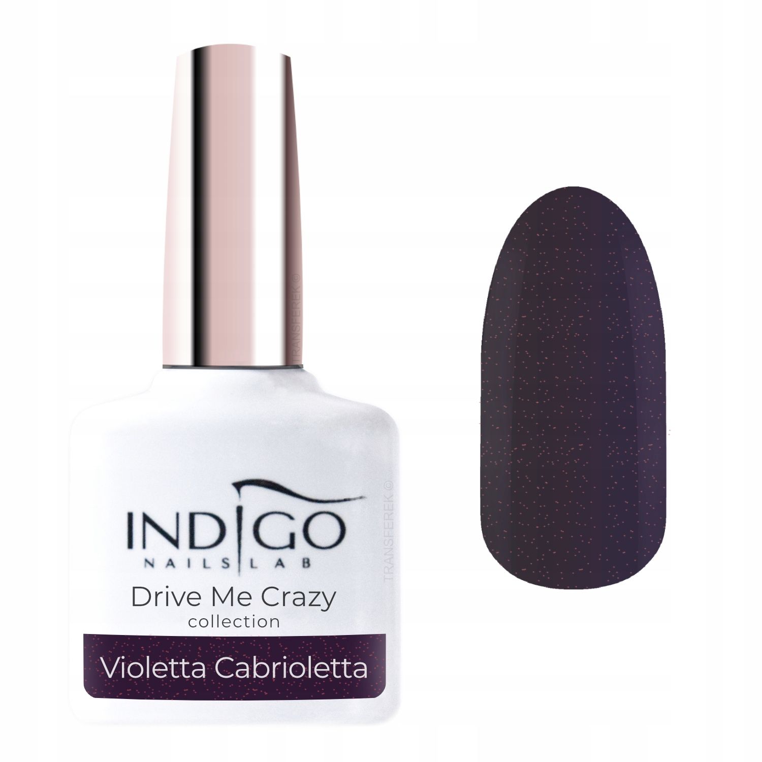  Hybrid nail polish hybrid indigo candy base base coco not