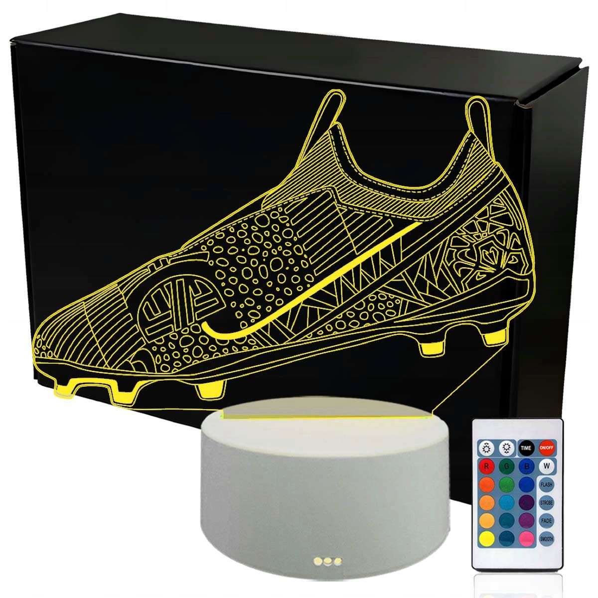  Noční světlo elektrický skútr 3d lampy led